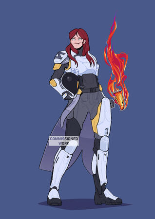 Full Body Flat colored - 50€